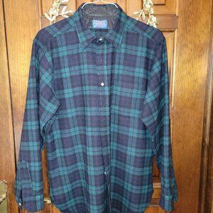 Three Large Pendleton 100% Wool Shirts! Keep your hubby warm this winter!